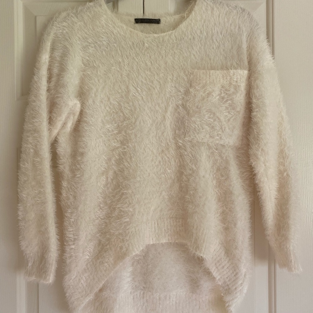 Faux cashmere sweater